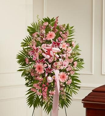 Deepest Sympathies Standing Spray