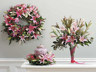 Pink in Display of Remembrance