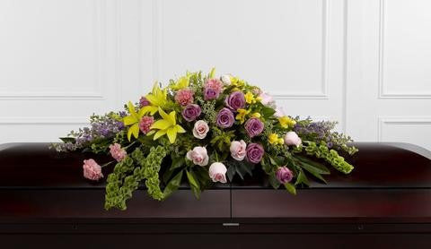The FTD Forever Beloved Casket Spray