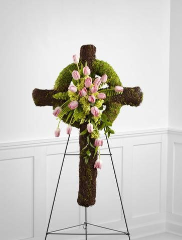 The FTD Loveliness Celtic Cross (S50-4564)