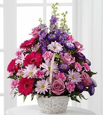 The FTD® Pastel Peace™ Basket