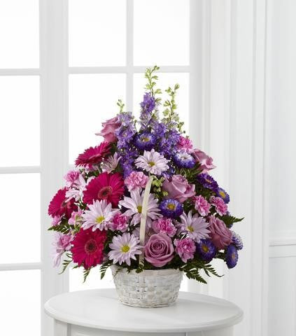 The FTD Pastel Peace Basket (S29-4503d)