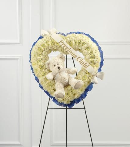 The FTD Precious Child Standing Heart (S46-4547)